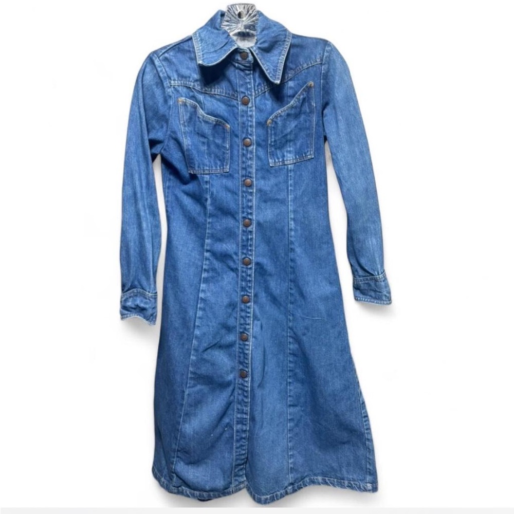 LandLubber Denim Button-Up Dress